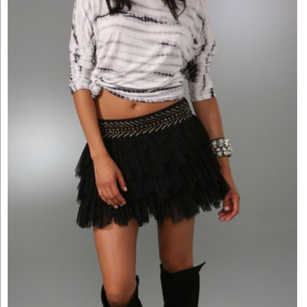 Cecilia de Buccort Tiered beaded skirt, worn once